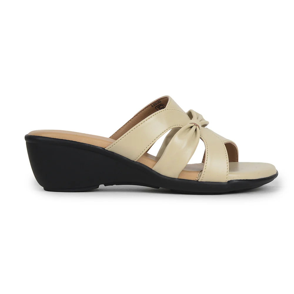 Senorita Beige Casual Sandal For Women J322-33 By Liberty - Image 2
