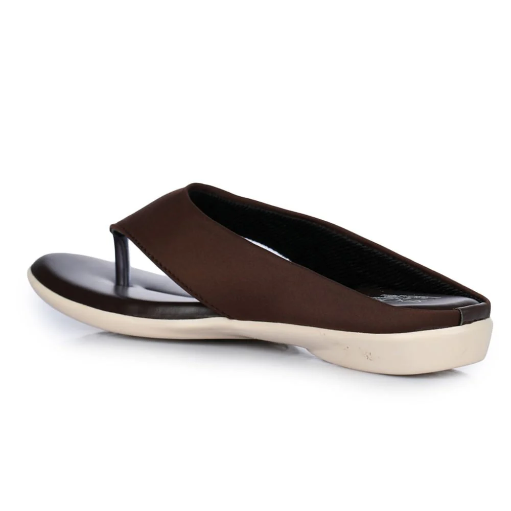 Senorita Casual (Brown) Slippers For Women MK-09 By Liberty - Image 5
