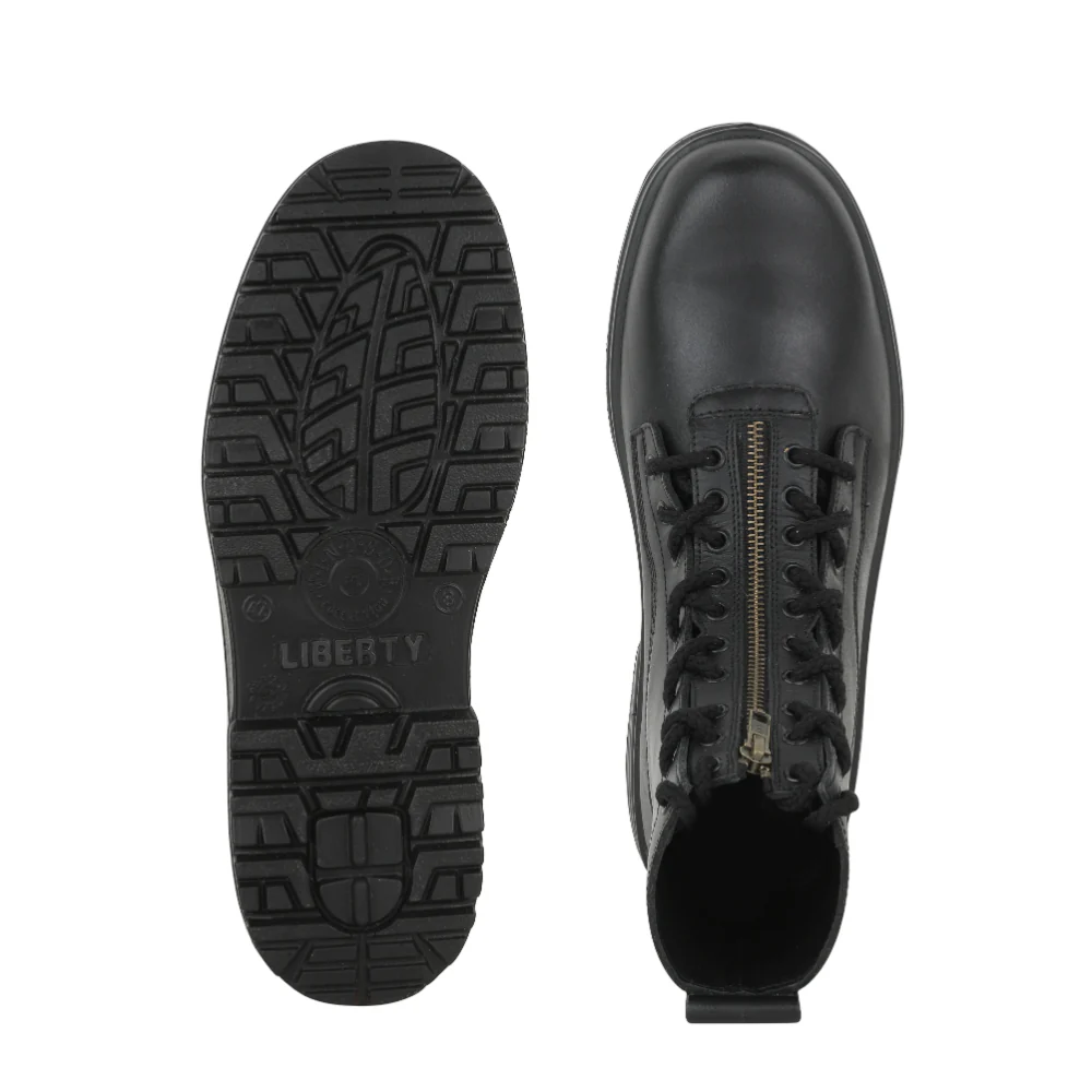 Warrior Black High Ankle Defence Jungle Boot For Men FLY-BOOT By Liberty - Image 5