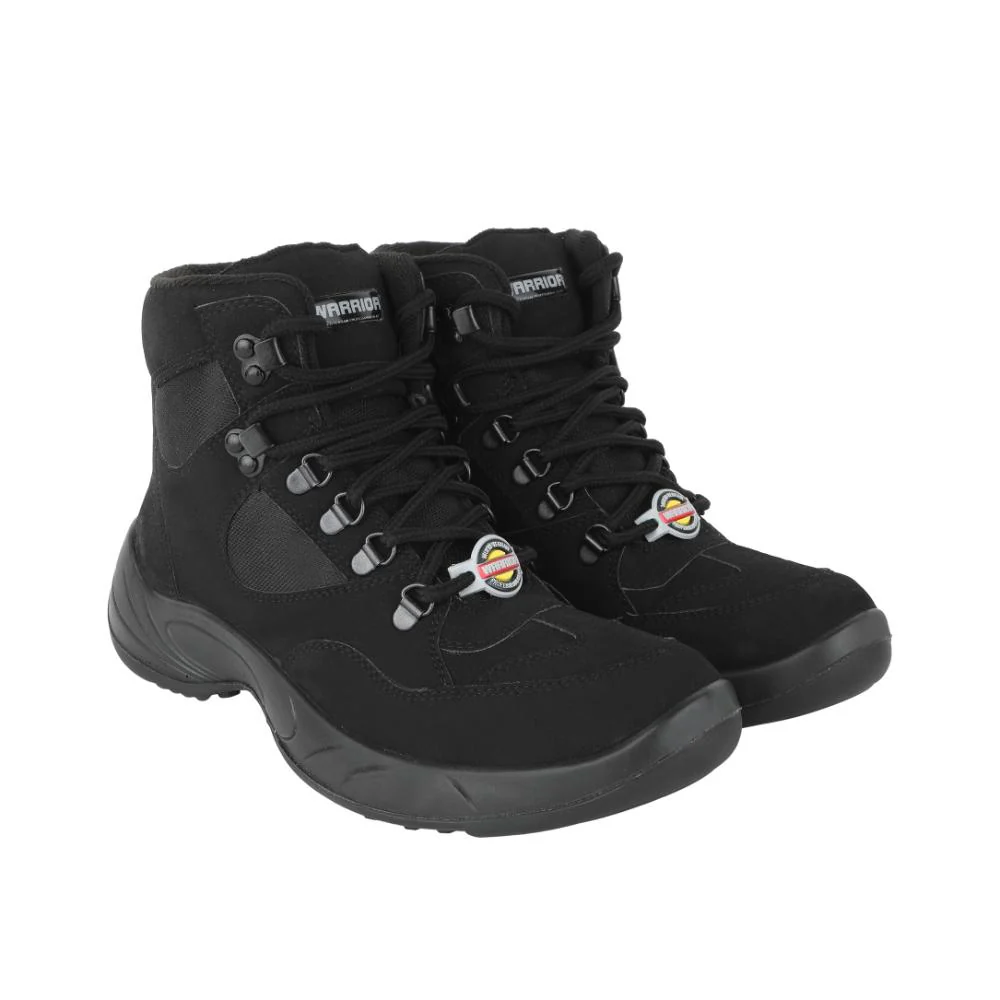 Warrior Black Defence Trekking Shoes for Men 3029_MOUNTAIN By Liberty - Image 4