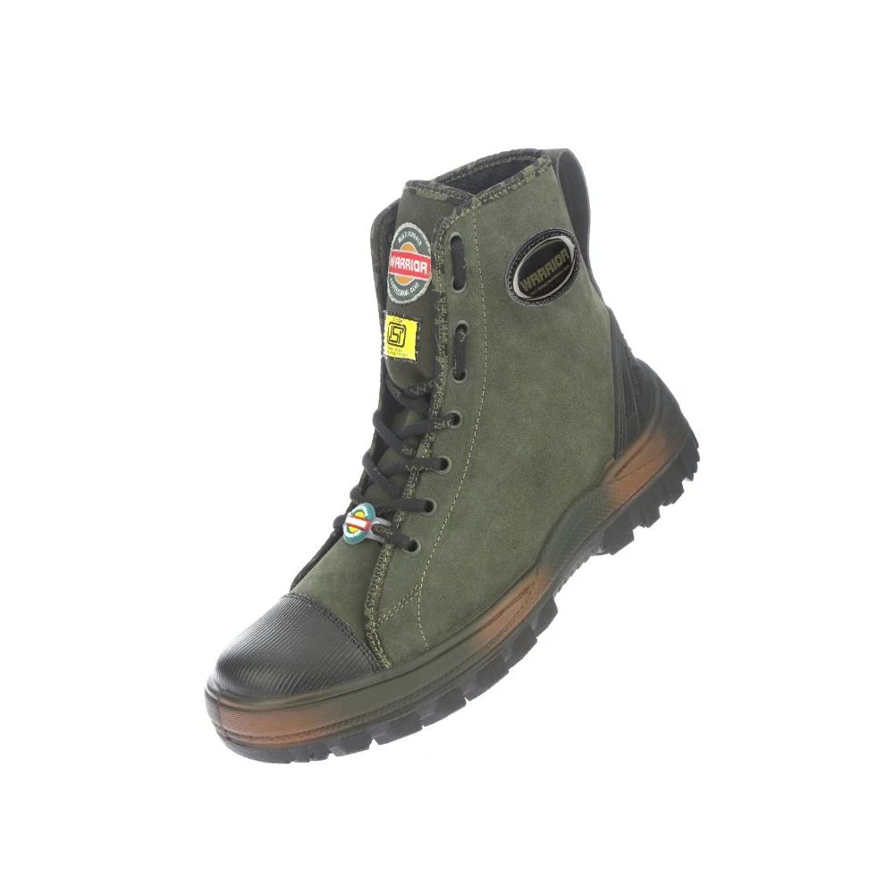 Warrior Olive Defence Jungle Boot for Men SUPER JUNGLE KING By Liberty - Image 3