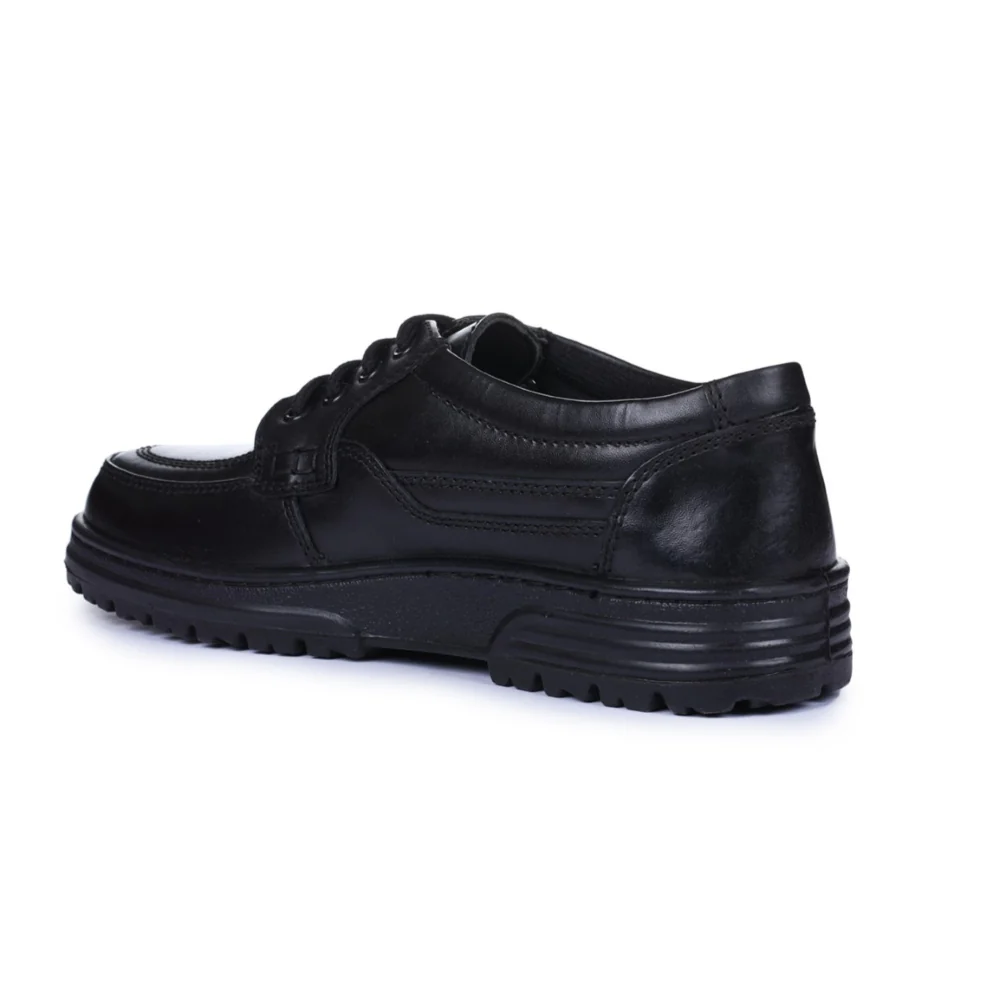 Windsor Black Formal Lacing Shoes For Men 7190-53 By Liberty - Image 3